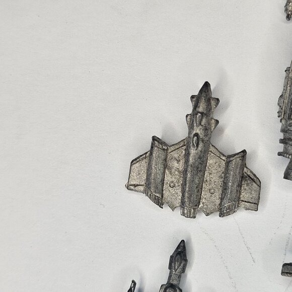 VTG 80s Star Frontiers Sathar Ships TSR Pirate Frigates Scout Lot Of 4 LEAD - Picture 3 of 5